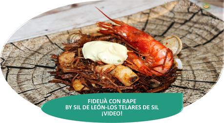 RECETA FIDEUA CON RAPE MI FAVORITA LOS TELARES DE SIL