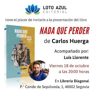 Presentación de ‘Nada que perder’ en Segovia