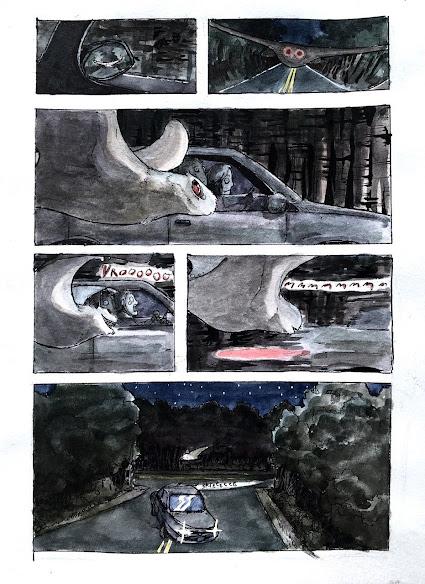 El peculiar Mothman de Ripley Cook