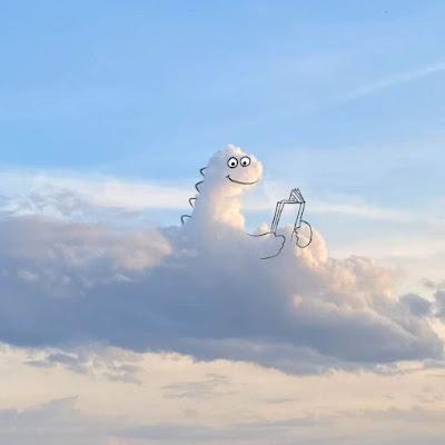 Dinosaurios en las nubes por Chris Judge