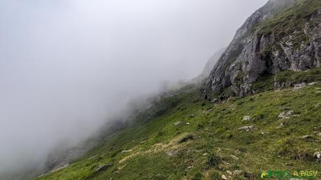 Niebla en las inmediaciones de la Majada de Orandi