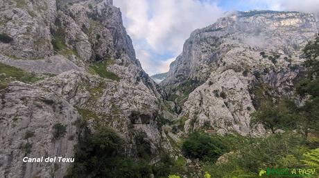 Canal del Texu desde Poncebos