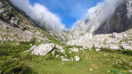 Llanos del Tornu, camino a Amuesa