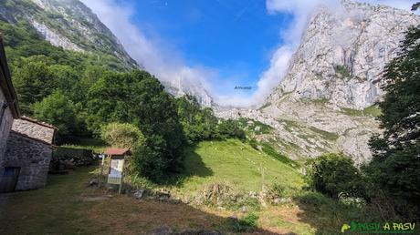 Canal de Amuesa desde Bulnes