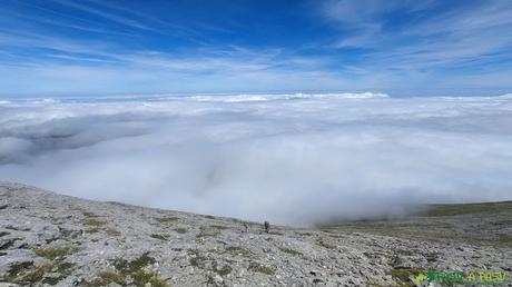 Mar de nubes en los Picos de Europa