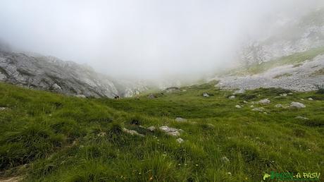 Parte alta de la Canal de Amuesa