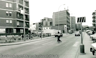 Calle de Málaga en 1983