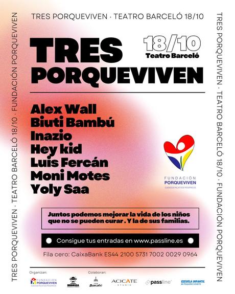 MÚSICA POR LA INFANCIA: 'TRES PORQUEVIVEN'