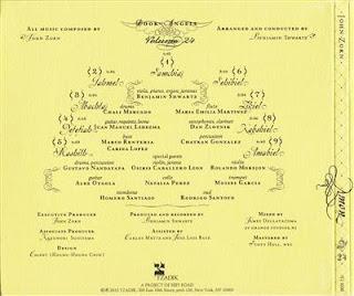 John Zorn / Klezmerson - Amon: Book of Angels. Volume 24 (2015)