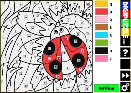 2 Juegos de Colorear por letras 2 Juegos de Colorear por letras
