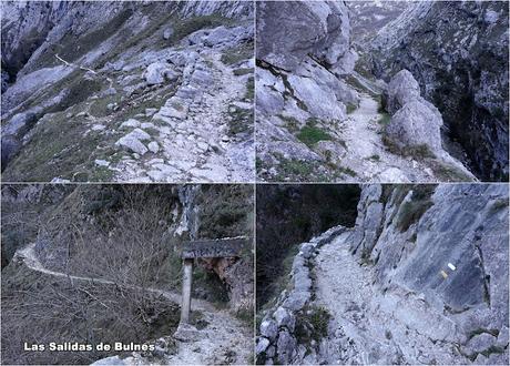 Poncebos-Las Salidas de Bulnes-Bulnes-Canal de Amuesa-Amuesa