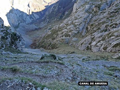 Poncebos-Las Salidas de Bulnes-Bulnes-Canal de Amuesa-Amuesa