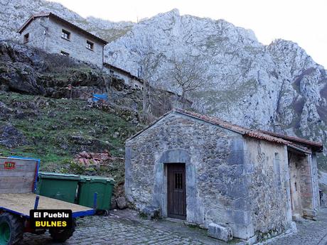 Poncebos-Las Salidas de Bulnes-Bulnes-Canal de Amuesa-Amuesa