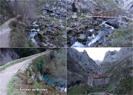 Poncebos-Las Salidas de Bulnes-Bulnes-Canal de Amuesa-Amuesa