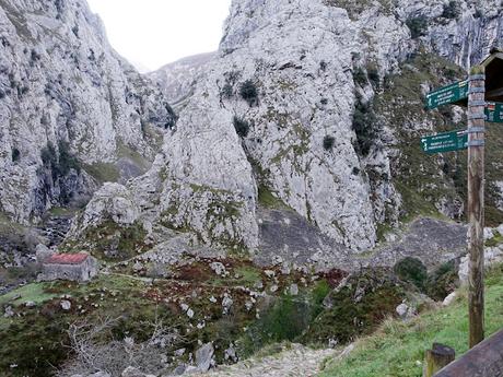 Poncebos-Las Salidas de Bulnes-Bulnes-Canal de Amuesa-Amuesa