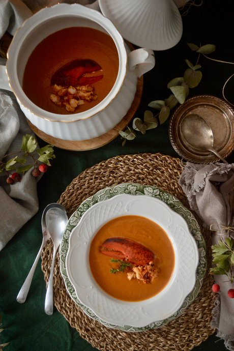 Bisque de bogavante a mi estilo de Julia Child {#RetoInternationalDay} bisque-de-bogavante-de-julia-child