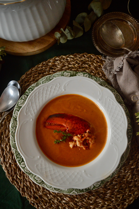 Bisque de bogavante a mi estilo de Julia Child {#RetoInternationalDay} bisque-de-bogavante-de-julia-child