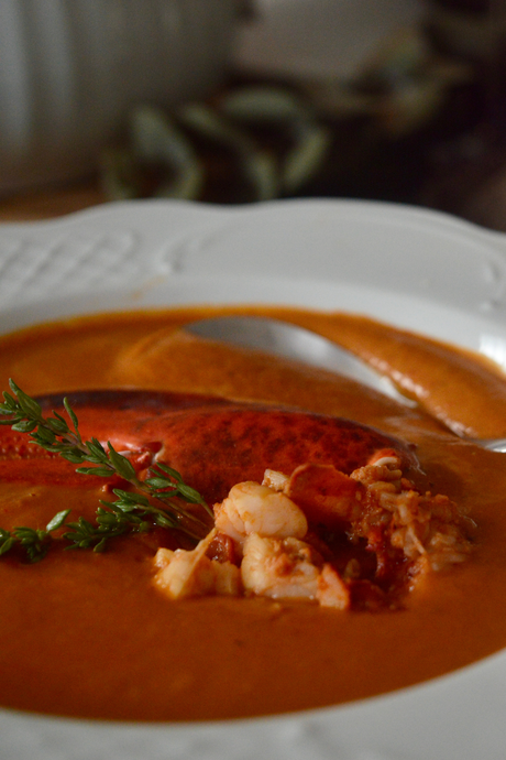 Bisque de bogavante a mi estilo de Julia Child {#RetoInternationalDay} bisque-de-bogavante-de-julia-child