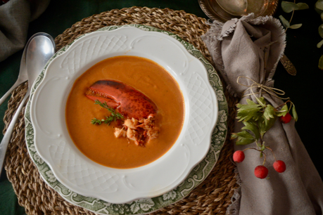 Bisque de bogavante a mi estilo de Julia Child {#RetoInternationalDay} bisque-de-bogavante-de-julia-child