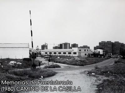 Camino de la Casilla en 1980 Camino de la Casilla en 1980