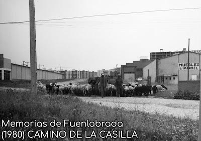 Camino de la Casilla en 1980