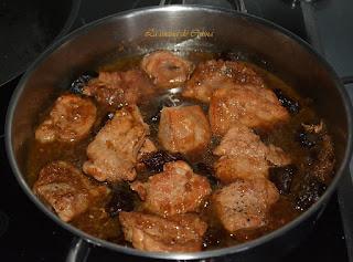 Medallones de solomillo al Pedro Ximénez con ciruelas pasas