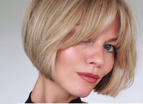 Bob Prada corte de pelo haircut femme corte de cabello ideas pelo corto Lily Collins Olivia Palermo jodie king