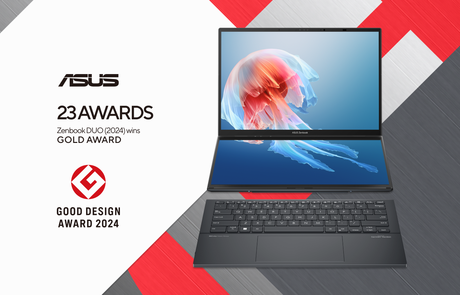 ASUS recibe 23 galardones en los Good Design Awards 2024, incluido el premio de oro para Zenbook DUO (2024) Apoyo ASUS