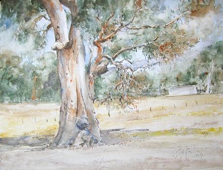 PALETA Y PIGMENTOS. Y acuarelas de septiembre 2024.