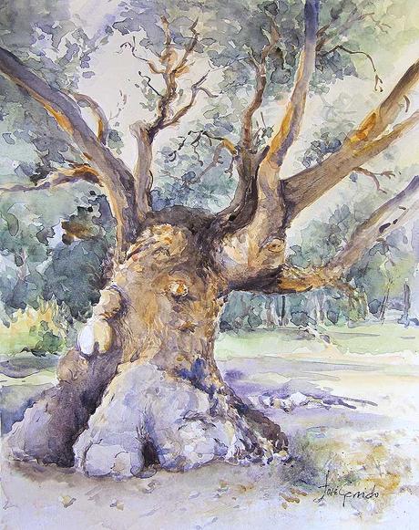 PALETA Y PIGMENTOS. Y acuarelas de septiembre 2024.