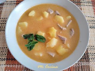 CAZUELA DE PAPAS A LA MALAGUEÑA CON ATÚN, AL ESTILO DE NERVA…..