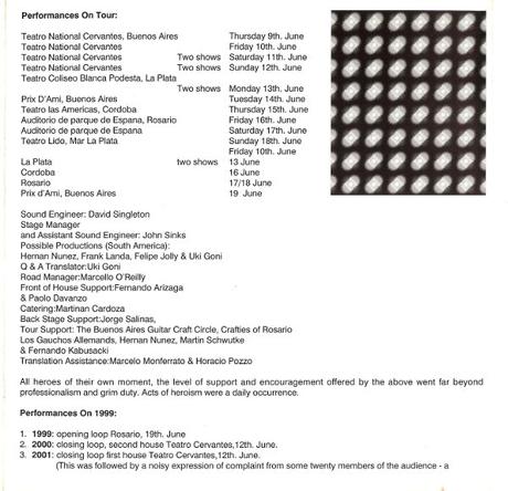 Robert Fripp - 1999 (Soundscapes Live In Argentina) (1994)