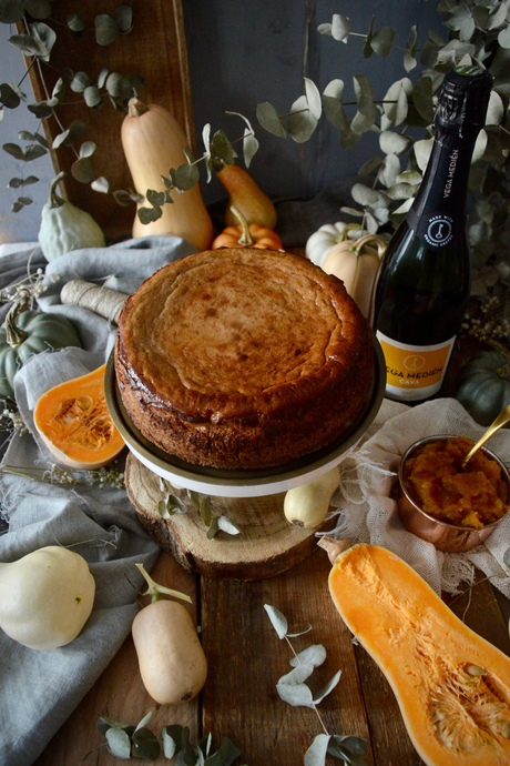 cheesecake-de-calabaza-y-cava-con-mermelada