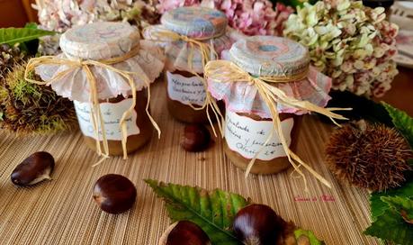 Mermelada de castañas y manzanas Mermelada de castañas y manzanas