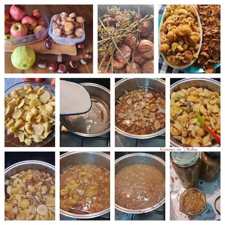 Mermelada de castañas y manzanas Mermelada de castañas y manzanas