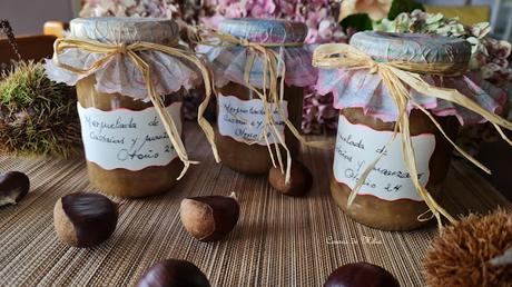 Mermelada de castañas y manzanas Mermelada de castañas y manzanas