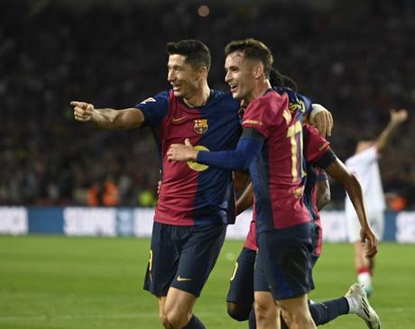 Crónica FC Barcelona 5 - Sevilla FC 1