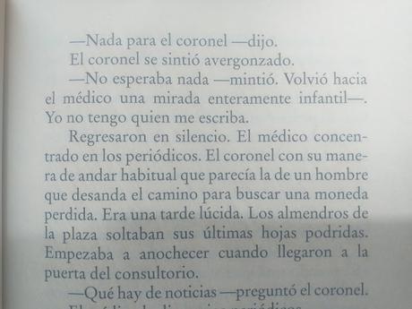 El coronel no tiene quien le escriba, de Gabriel García Márquez