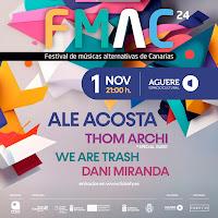 Confirmaciones del FMAC 2024 en Tenerife el 1/11.