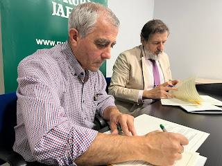 Firmado el Convenio con la Fundación Caja Rural de Jaén