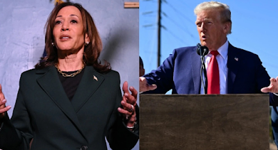 Empate técnico entre Kamala y Trump hacia el 5 de noviembre.