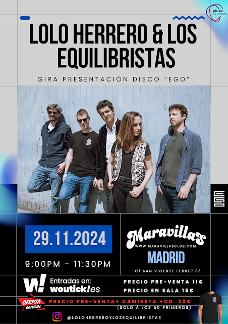 LOLO HERRERO & LOS EQUILIBRISTAS: 'EGO'