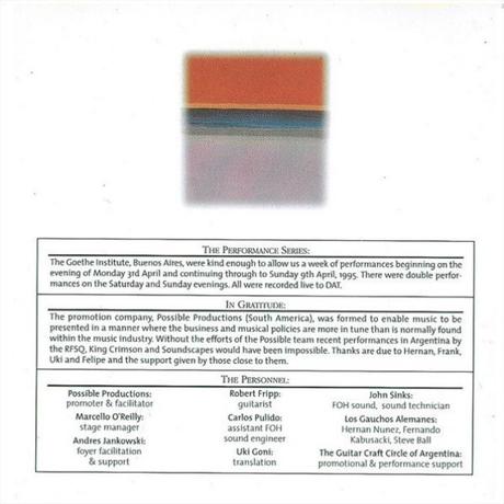 Robert Fripp - Radiophonics (1995 Soundscapes Volume 1 - Live In Argentina) (1996) Robert Fripp - Radiophonics (1995 Soundscapes Volume 1 - Live In Argentina) (1996)