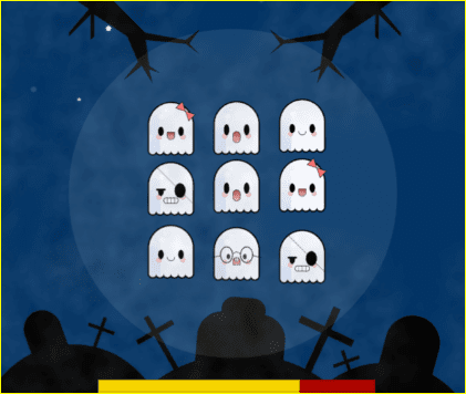 Fantasmas. Juego de observación y Material imprimible. Fantasmas. Juego de observación y Material imprimible.