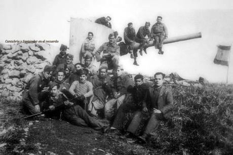 Batera de Costa de Cabo Mayor donde realizo el servicio militar Camilo José Cela