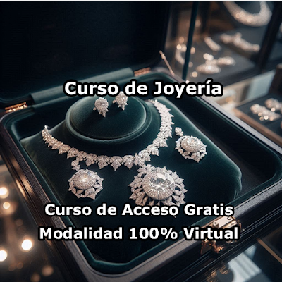 Curso de Joyería Modalidad 100% Virtual de Acceso Gratis