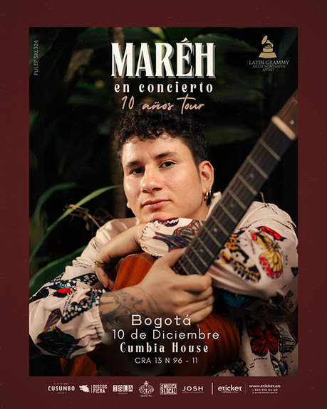 Maréh: De los Latín Grammys a su Tour por Colombia 2024