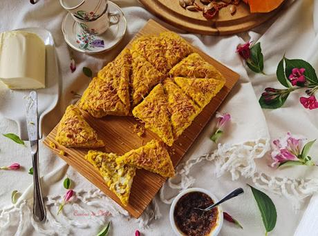 Scones de calabaza Scones de calabaza