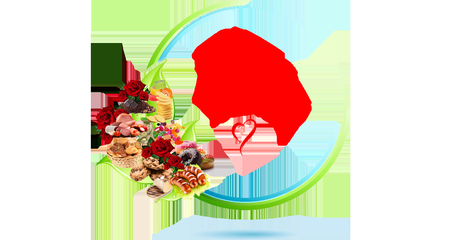 Escarola al caramelo con peras y queso de cabra