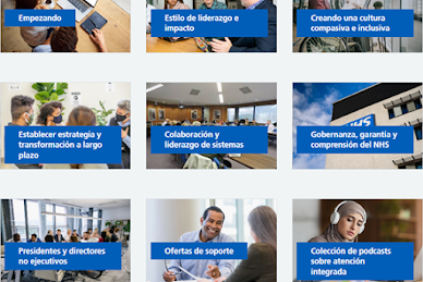 Recursos para la formación y el desarrollo profesional de nuevos directivos en el NHS. Recursos para la formación y el desarrollo profesional de nuevos directivos en el NHS.